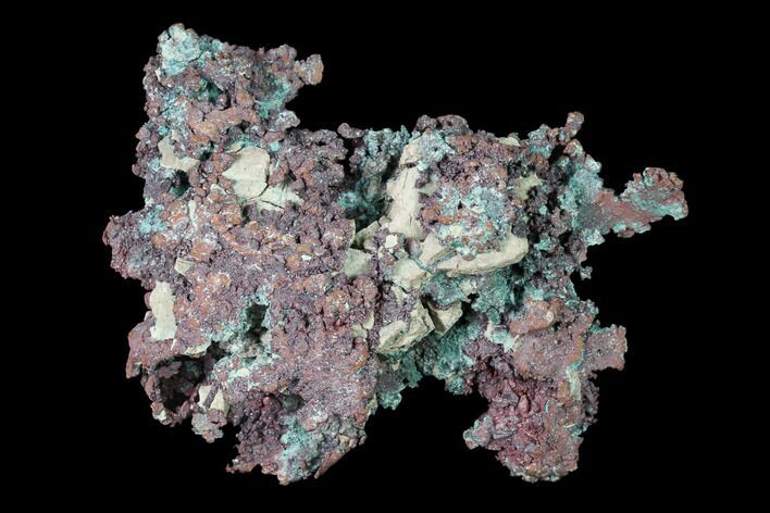 Natural, Native Copper with Cuprite - Carissa Pit, Nevada #168913